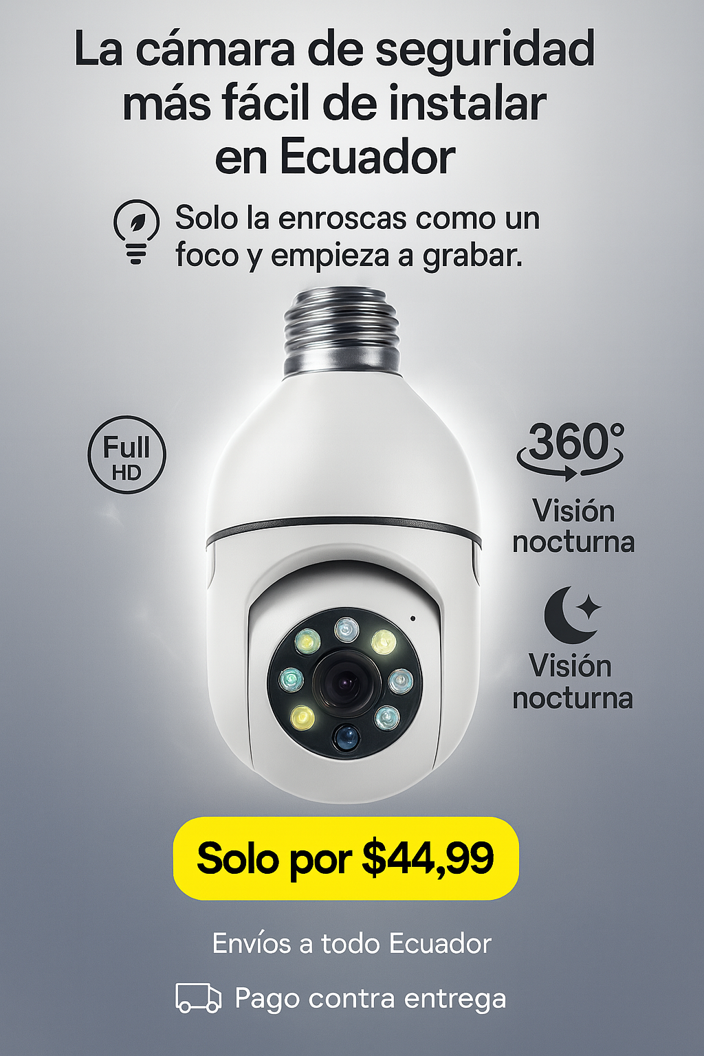 📸 Cámara Foco 360 – Seguridad Total desde tu Celular