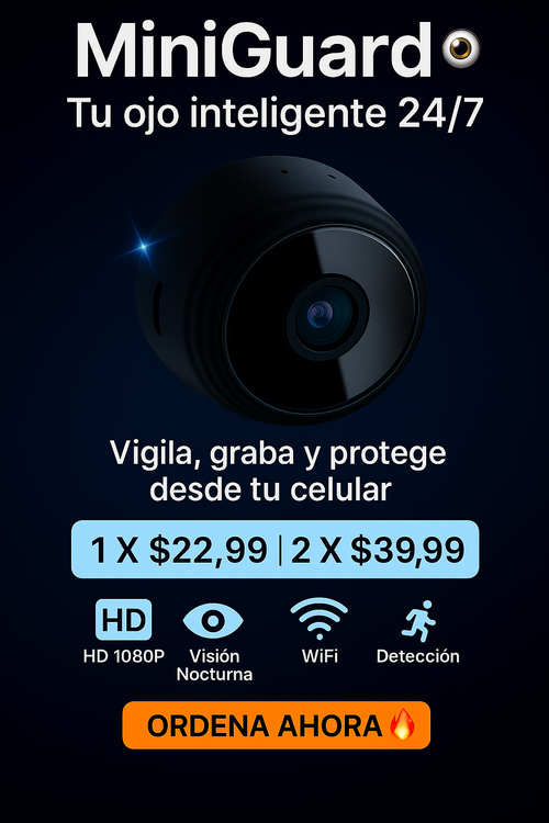 MiniGuard – Tu ojo inteligente 24/7 👁️